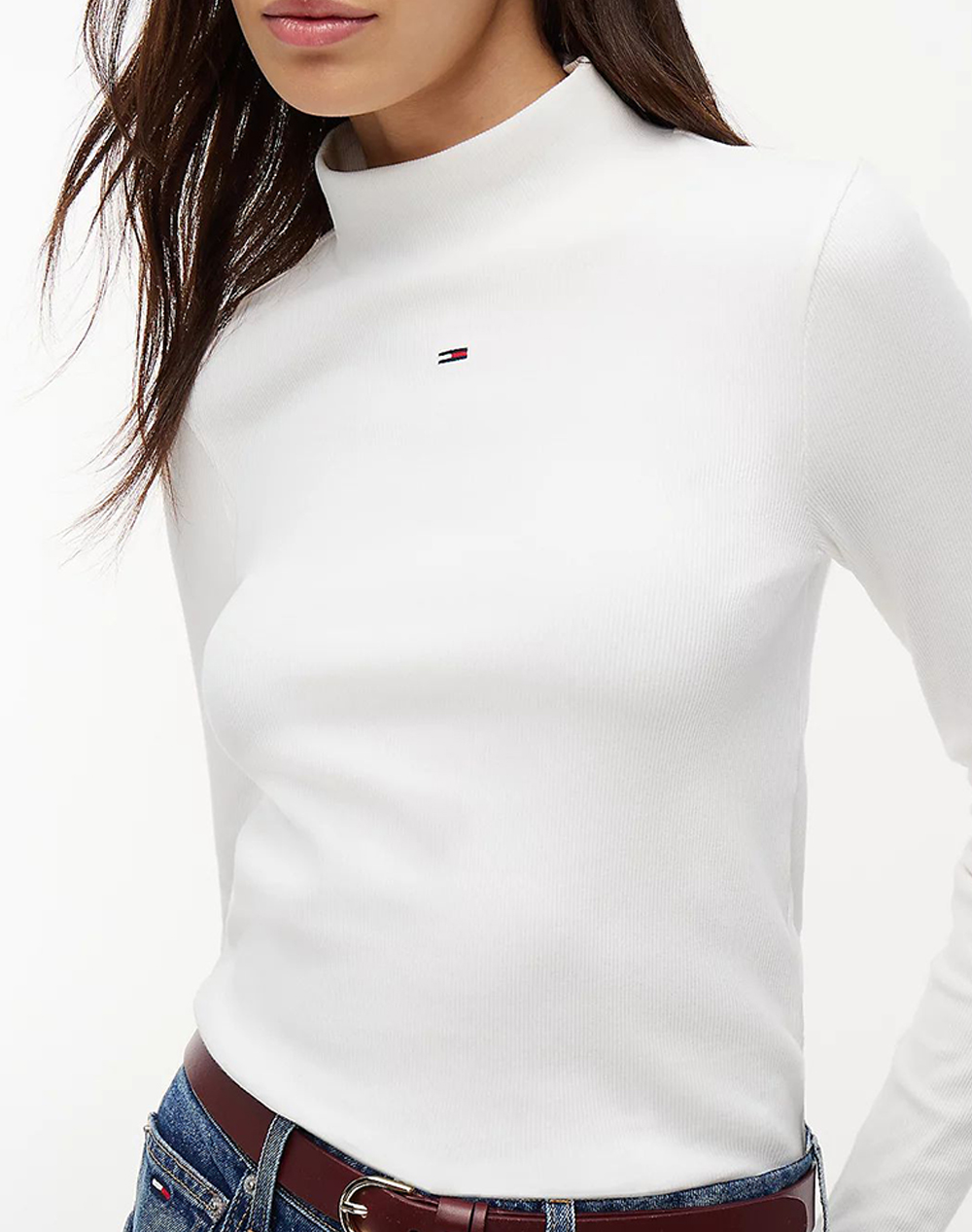 TOMMY JEANS TJW ESSENTIAL MOCK NECK