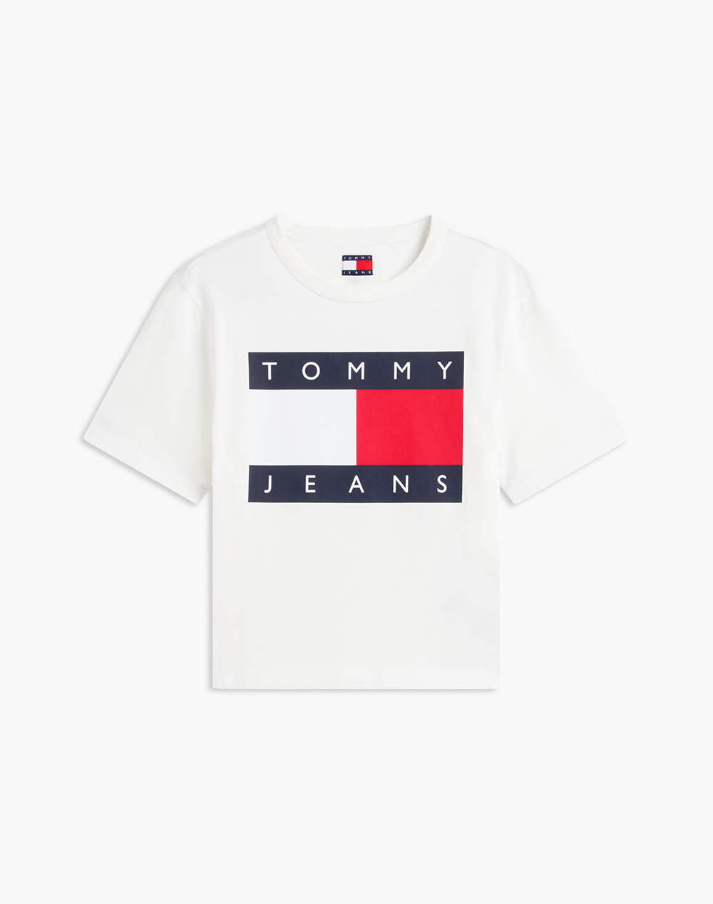 TOMMY JEANS TJW BXY FLAG SS TEE EXT