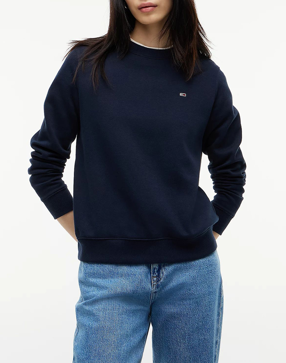 TOMMY JEANS TJW REG S FLAG CREW