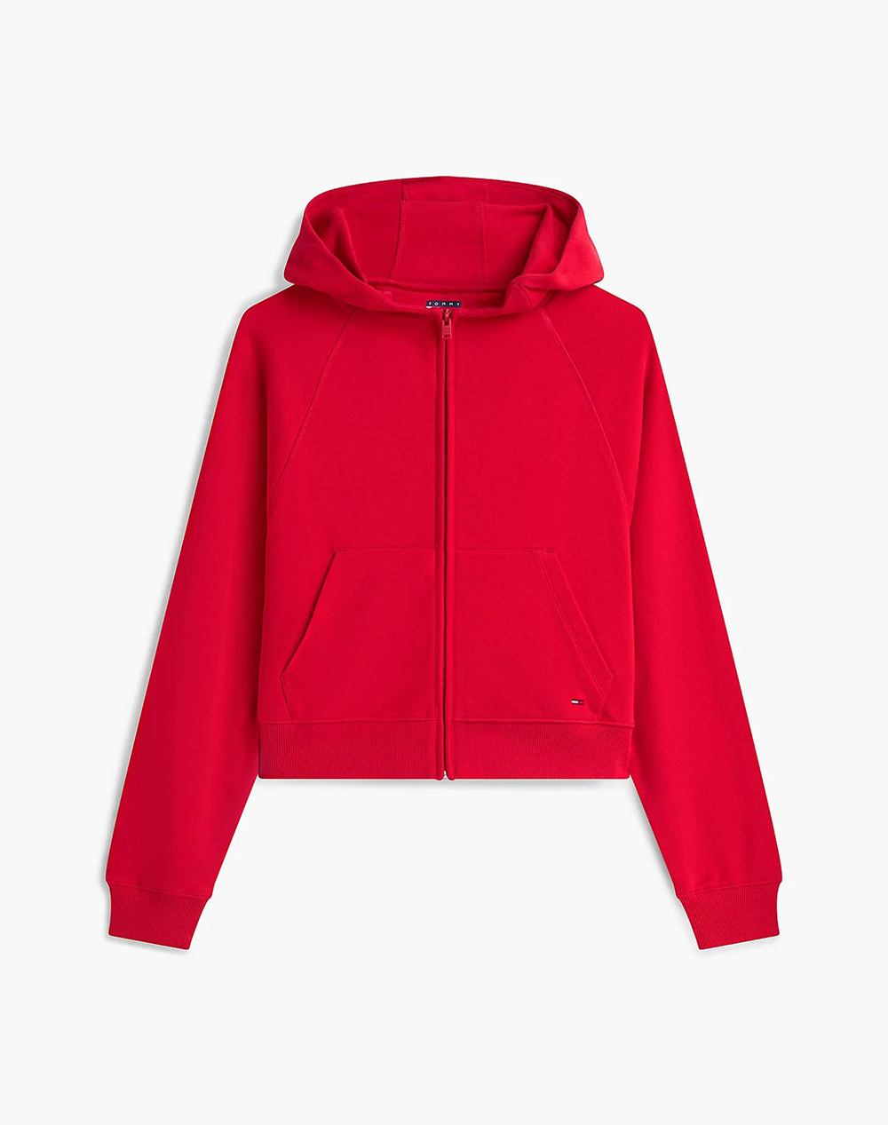 TOMMY JEANS TJW BXY S FLAG ZIP THRU HOODIE