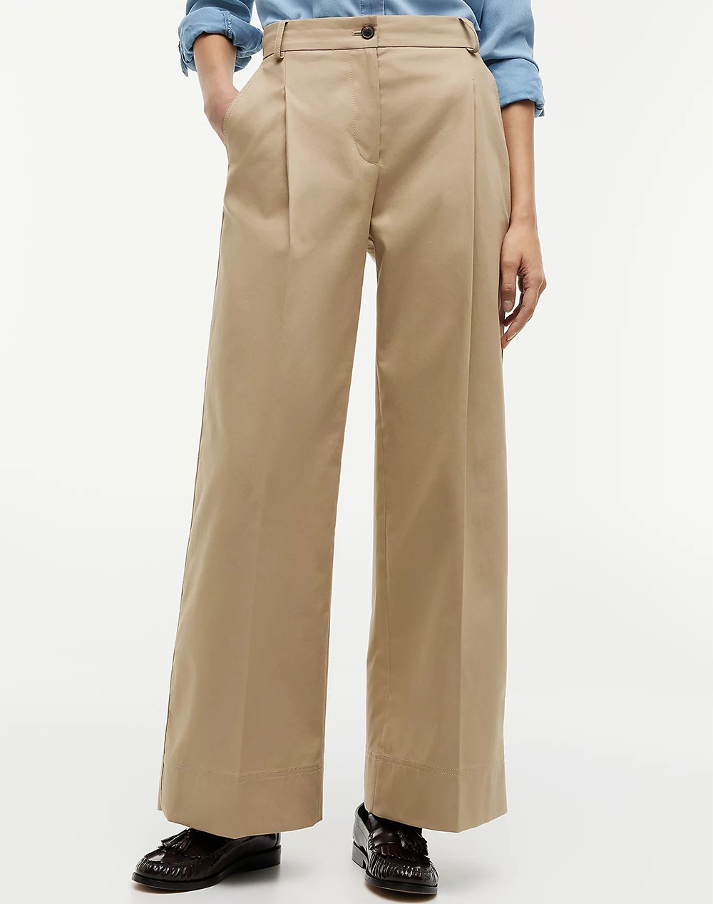 TOMMY HILFIGER CHINO DRESSING WIDE LEG