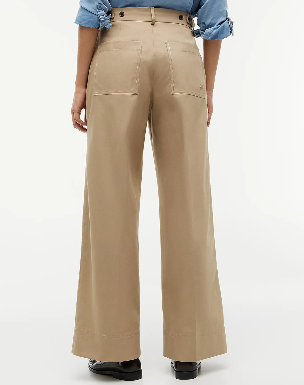 TOMMY HILFIGER CHINO DRESSING WIDE LEG