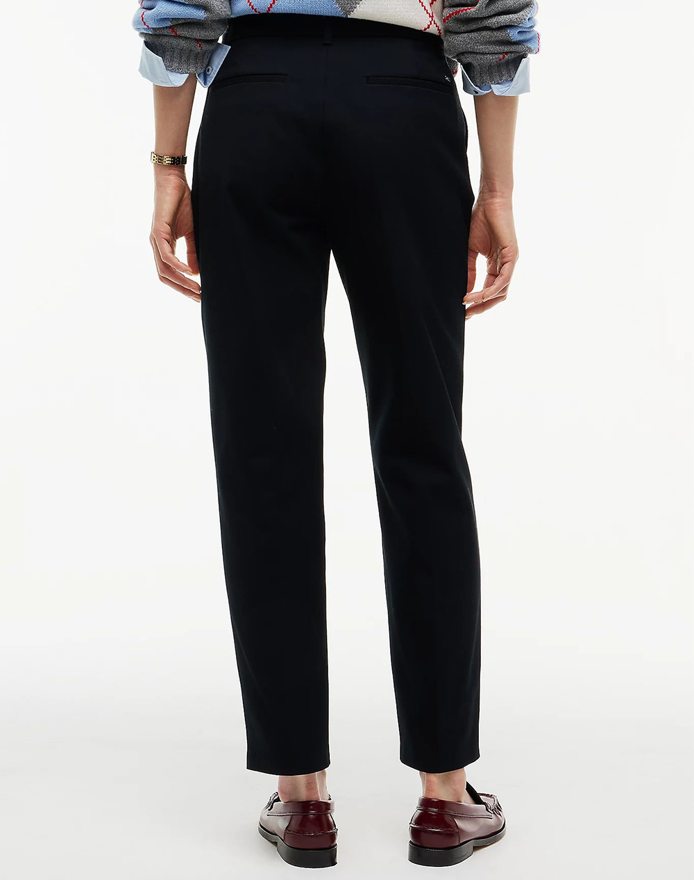 TOMMY HILFIGER GABARDINE SLIM STRAIGHT