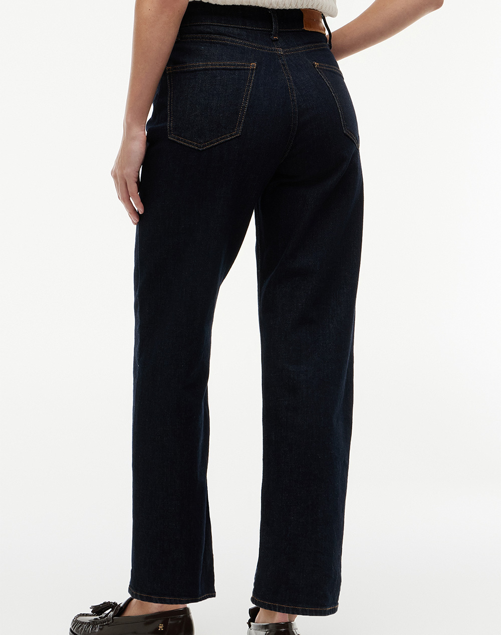 TOMMY HILFIGER TAPERED RINSE HW ANKLE