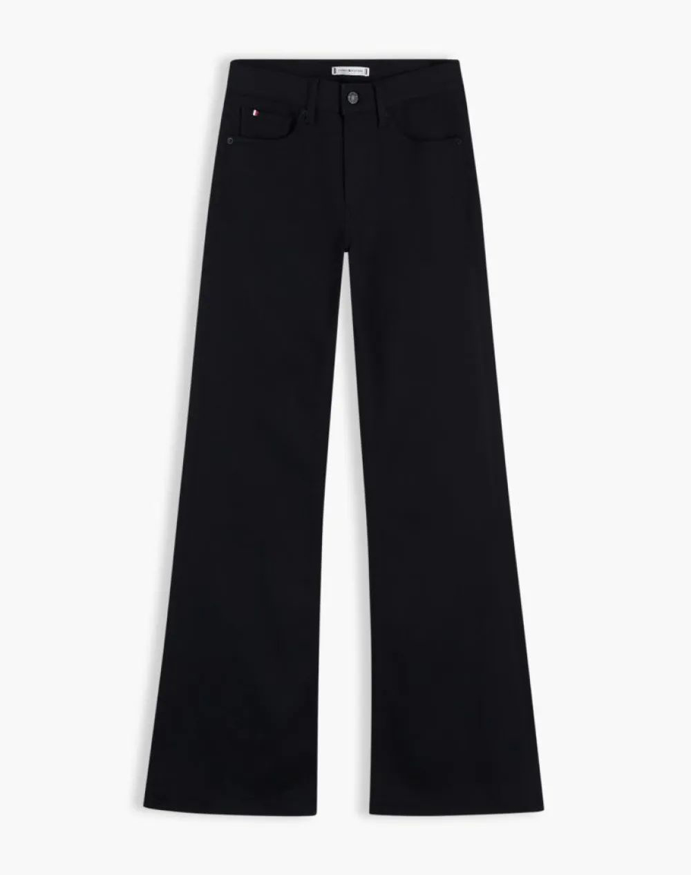 TOMMY HILFIGER LUNA MID RISE FLARE STAY BLACK