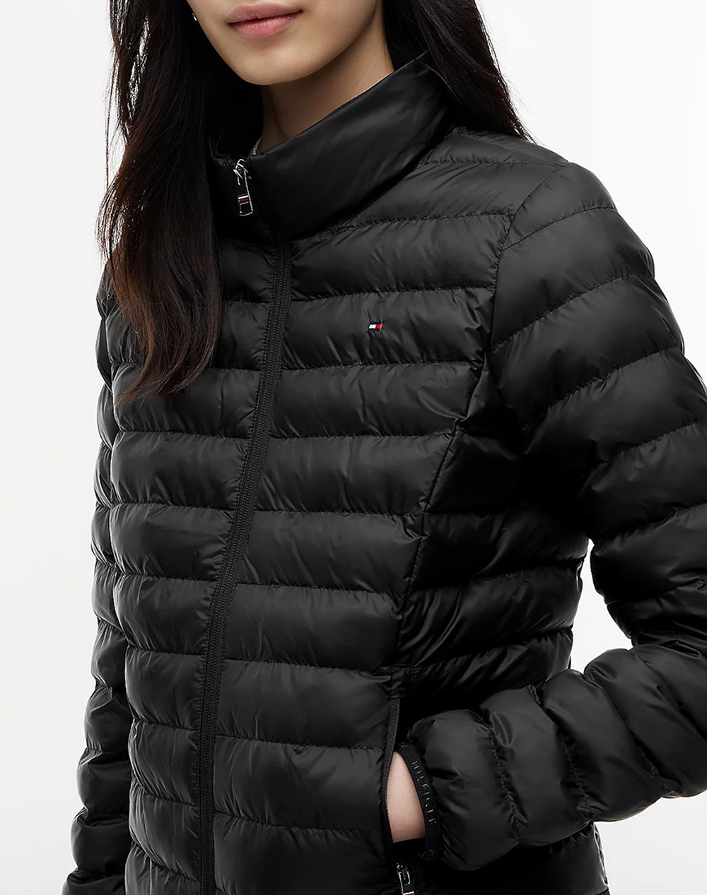 TOMMY HILFIGER LW PADDED GLOBAL STRIPE JACKET
