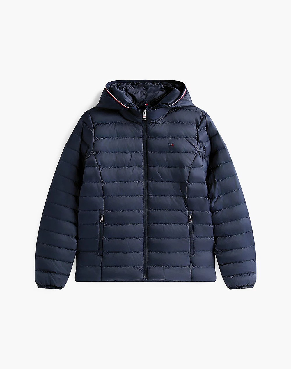 TOMMY HILFIGER LW PADDED GLOBAL STRIPE JACKET