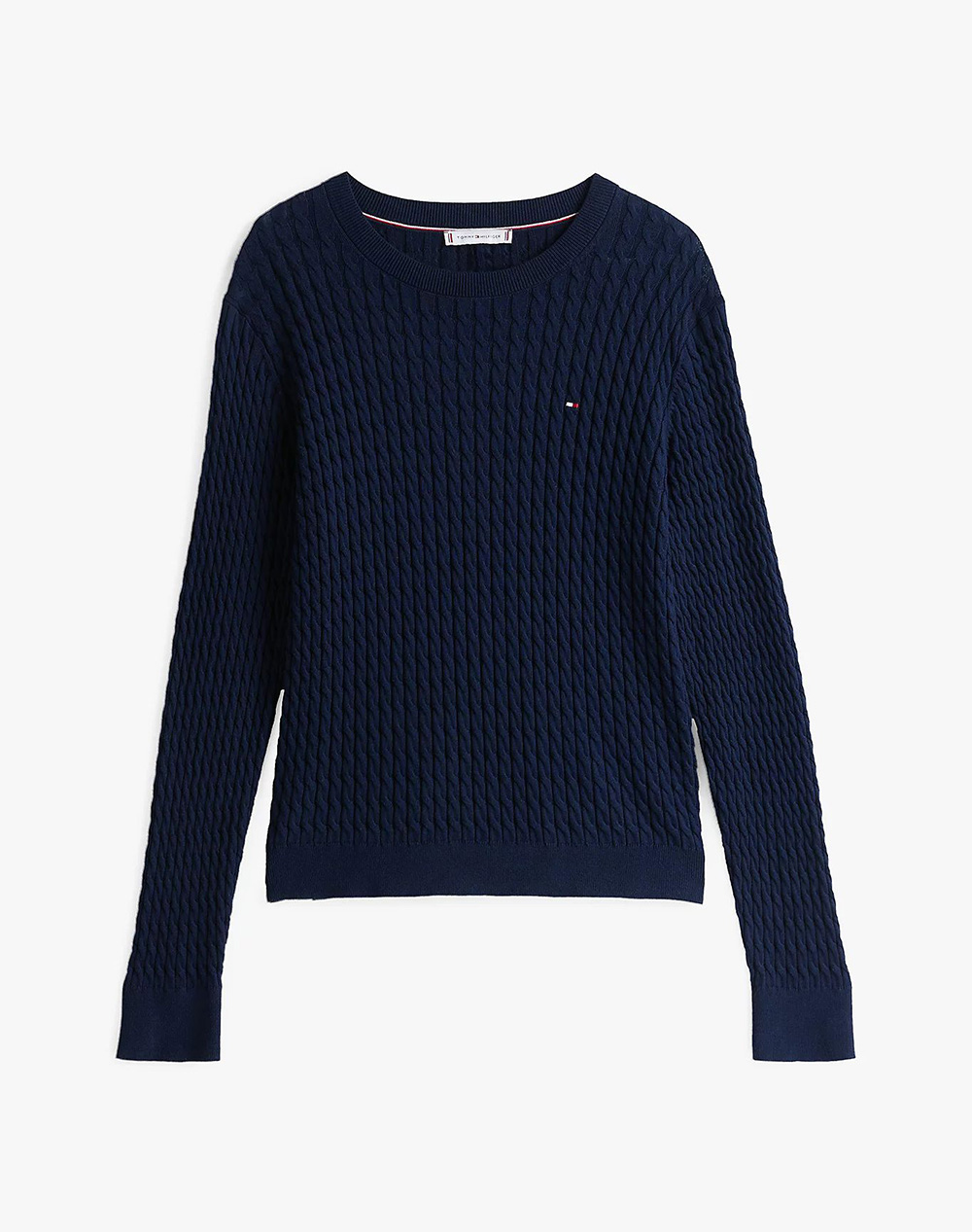 TOMMY HILFIGER CO CABLE C-NK LS SWEATER