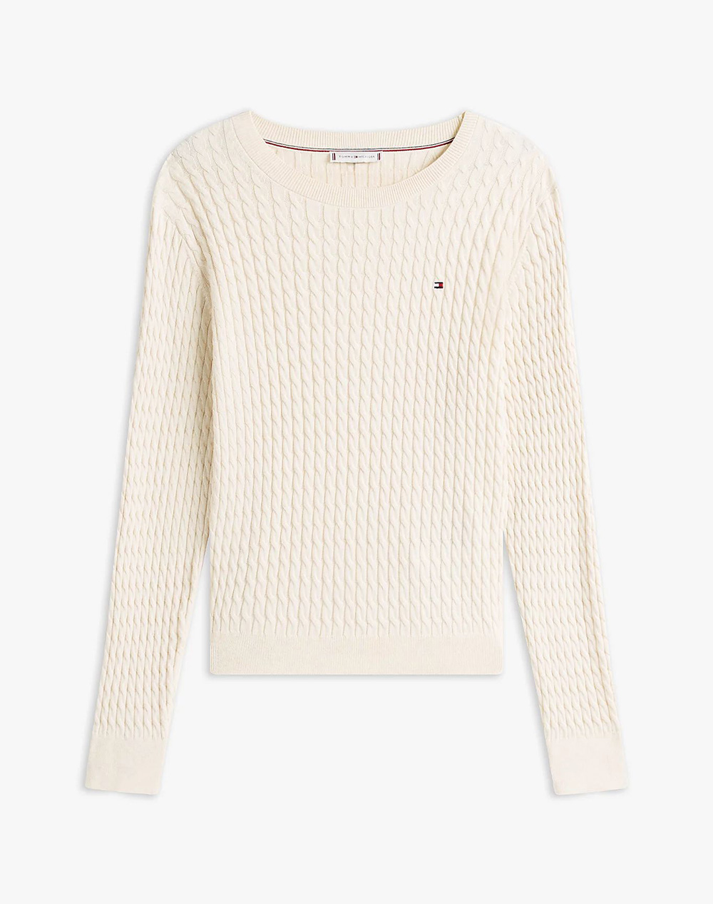 TOMMY HILFIGER CO CABLE C-NK LS SWEATER