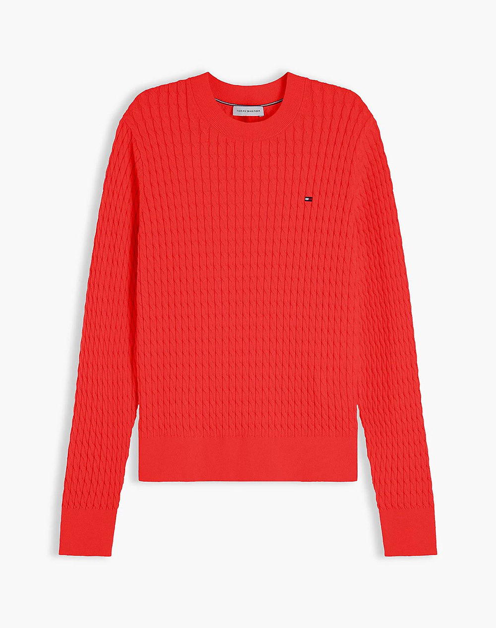 TOMMY HILFIGER CO CABLE C-NK LS SWEATER