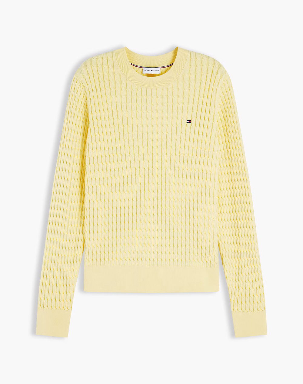 TOMMY HILFIGER CO CABLE C-NK LS SWEATER