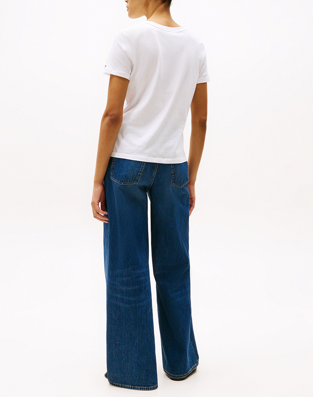 TOMMY HILFIGER REG CORP LOGO C-NK SS