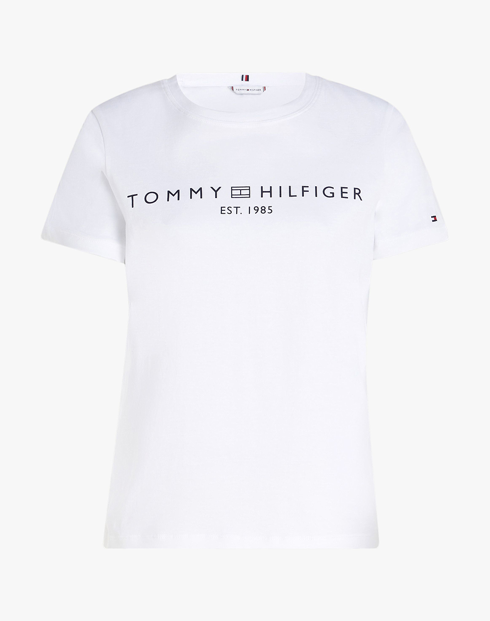 TOMMY HILFIGER REG CORP LOGO C-NK SS