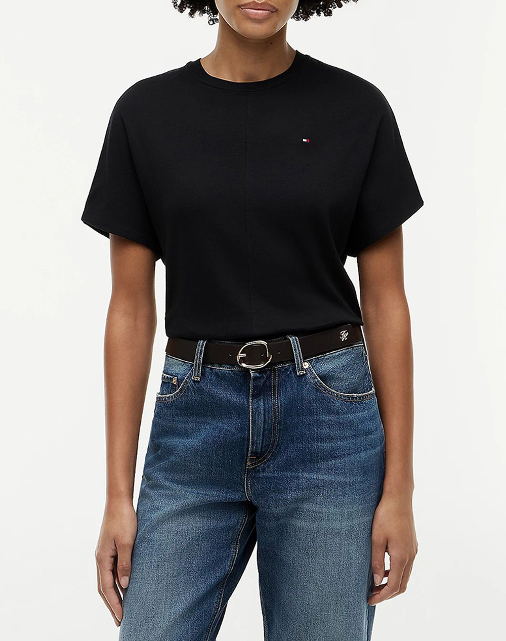TOMMY HILFIGER CODY WAISTED C-NK SS TEE