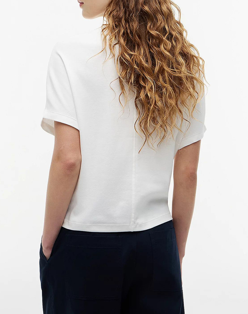 TOMMY HILFIGER CODY WAISTED C-NK SS TEE