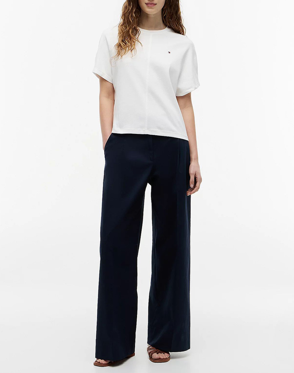 TOMMY HILFIGER CODY WAISTED C-NK SS TEE
