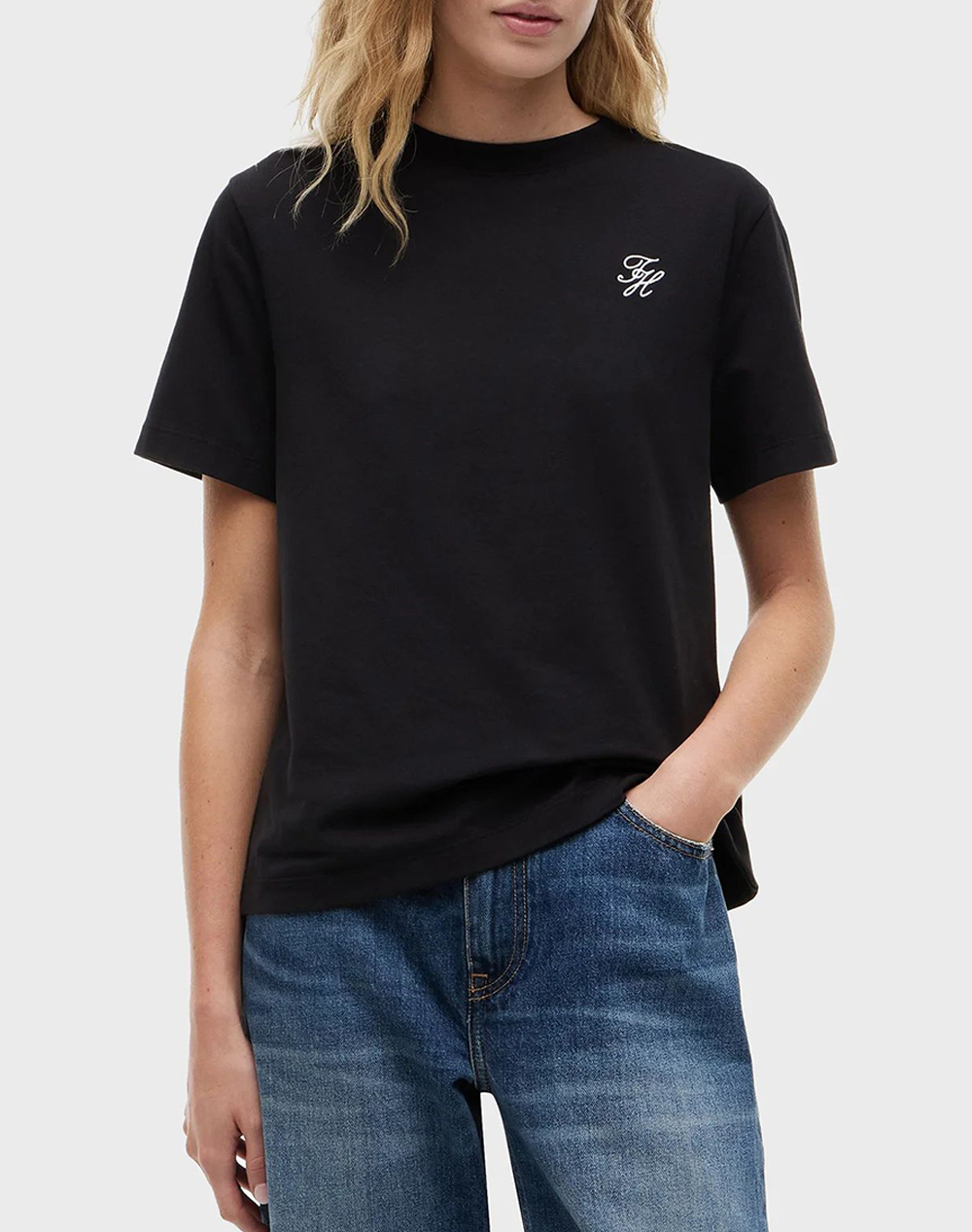 TOMMY HILFIGER TH SCRIPT REG C-NK SS TEE