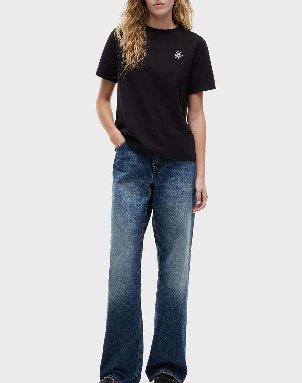 TOMMY HILFIGER TH SCRIPT REG C-NK SS TEE