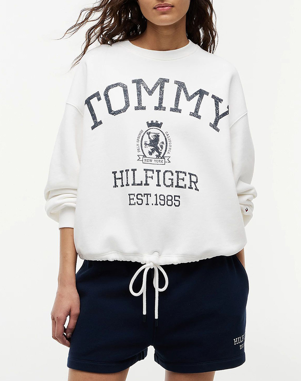TOMMY HILFIGER VARSITY CREST MDRN SWEATSHIRT