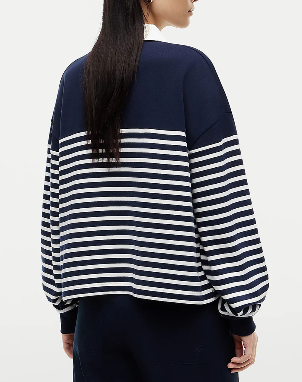 TOMMY HILFIGER TH ROUNDAL COLLAR SWTSHT