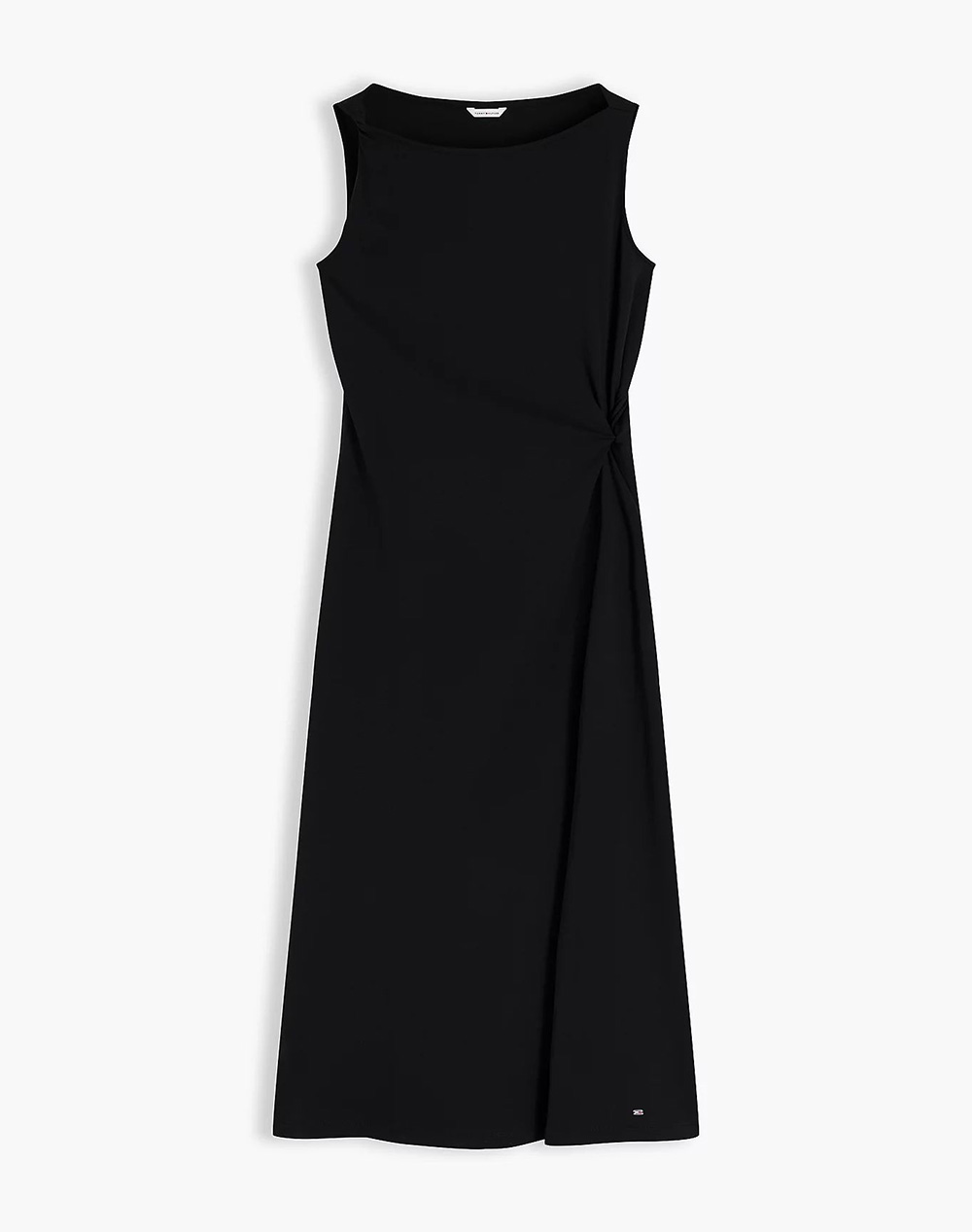 TOMMY HILFIGER INTERLOCK KNOT DETAIL DRESS