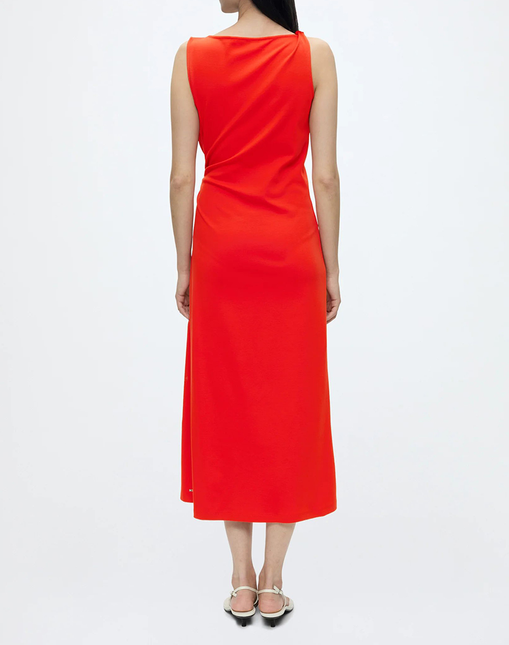 TOMMY HILFIGER INTERLOCK KNOT DETAIL DRESS