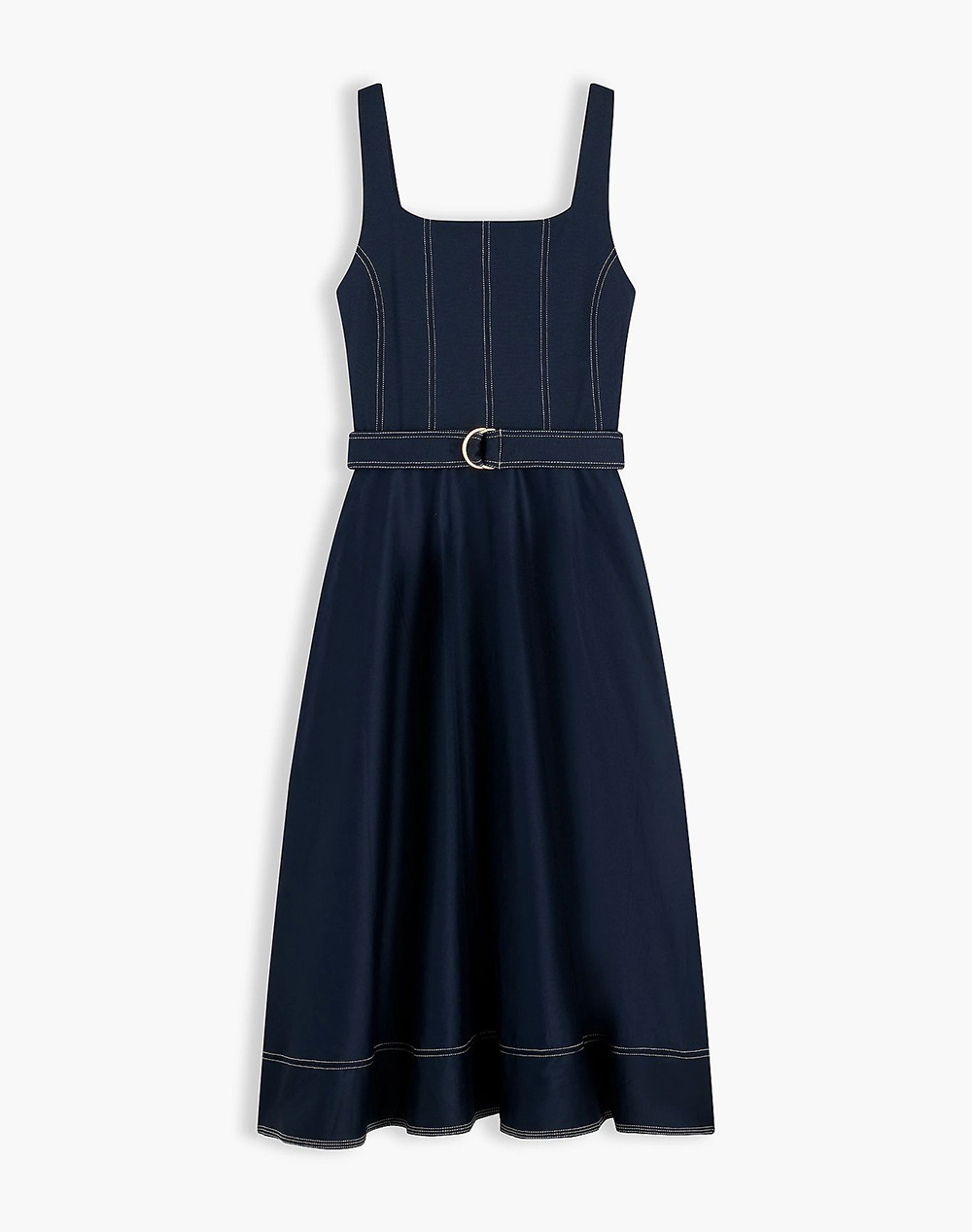 TOMMY HILFIGER CONTRAST STITCH TNK DRESS