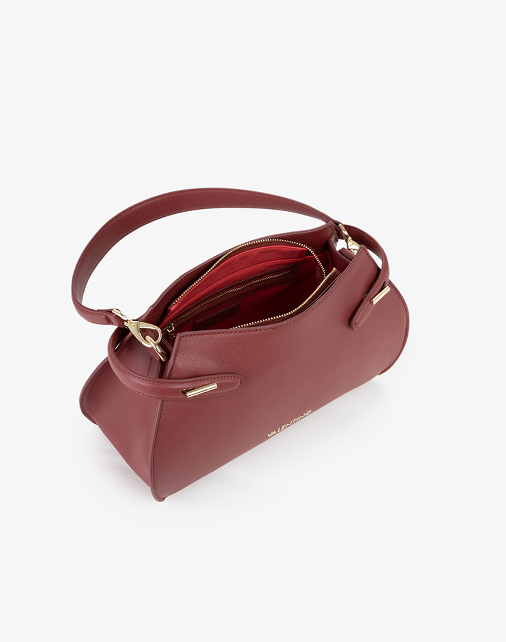 VALENTINO ЧАНТА 100%ПОЛИУРЕТАН ИТАЛИЯ CILIEGIA 1SZ
