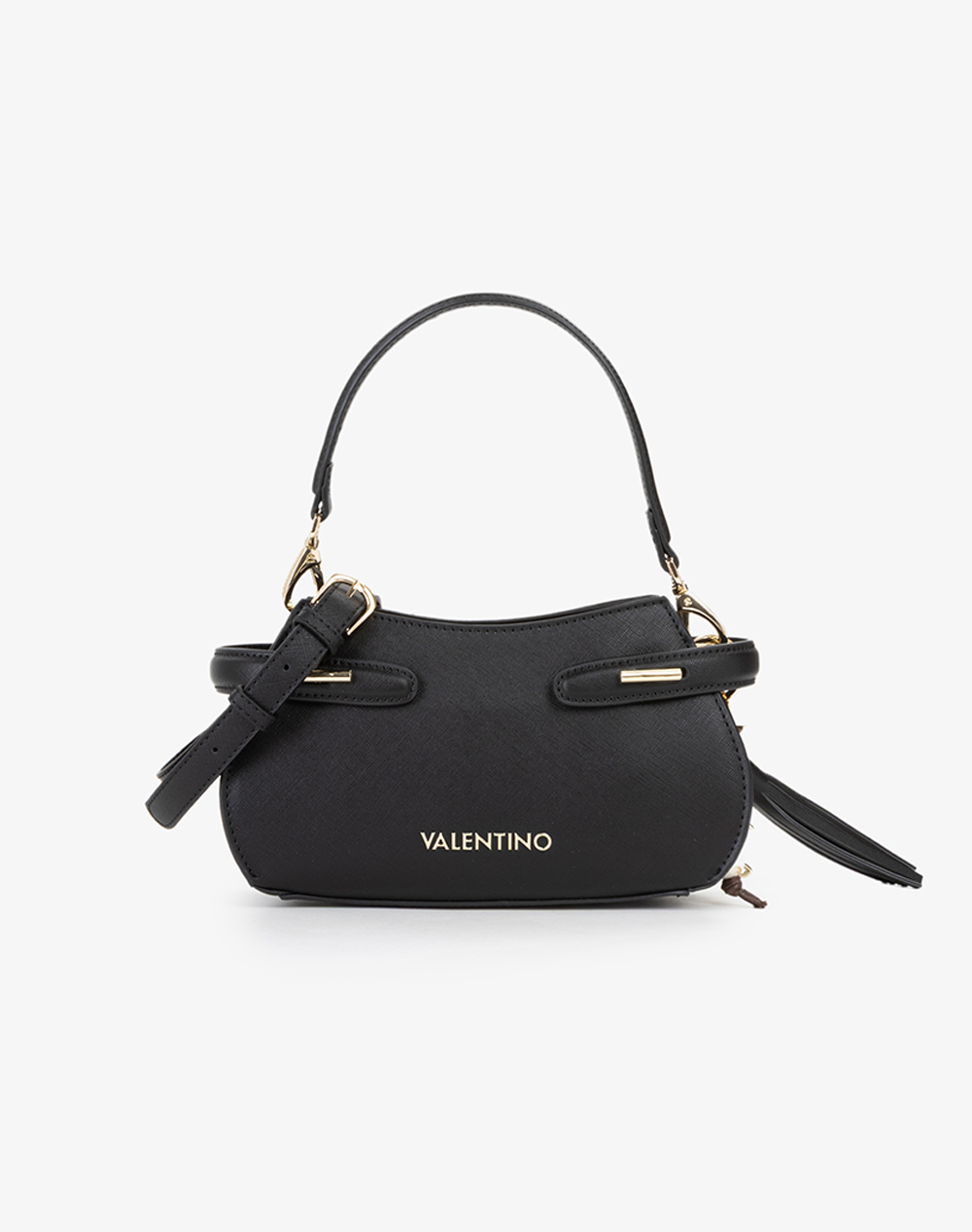 VALENTINO ЧАНТА 100%ПОЛИУРЕТАН ИТАЛИЯ NERO 1SZ