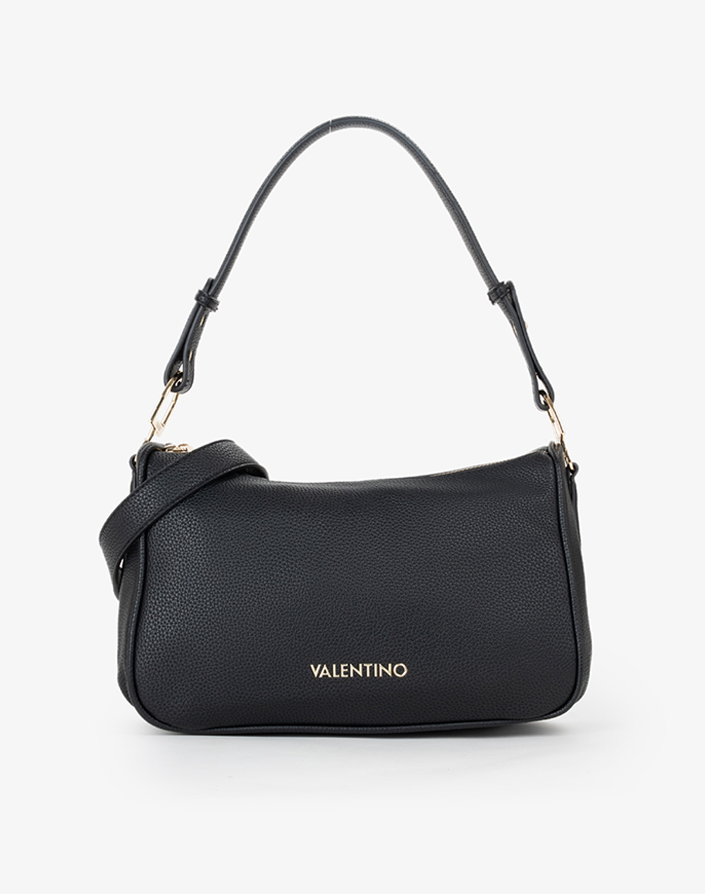 VALENTINO ЧАНТА 100%ПОЛИУРЕТАН ИТАЛИЯ NERO 1SZ