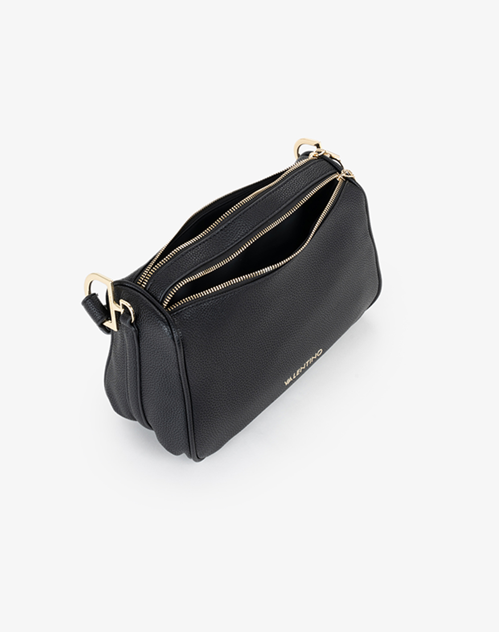 VALENTINO ЧАНТА 100%ПОЛИУРЕТАН ИТАЛИЯ NERO 1SZ