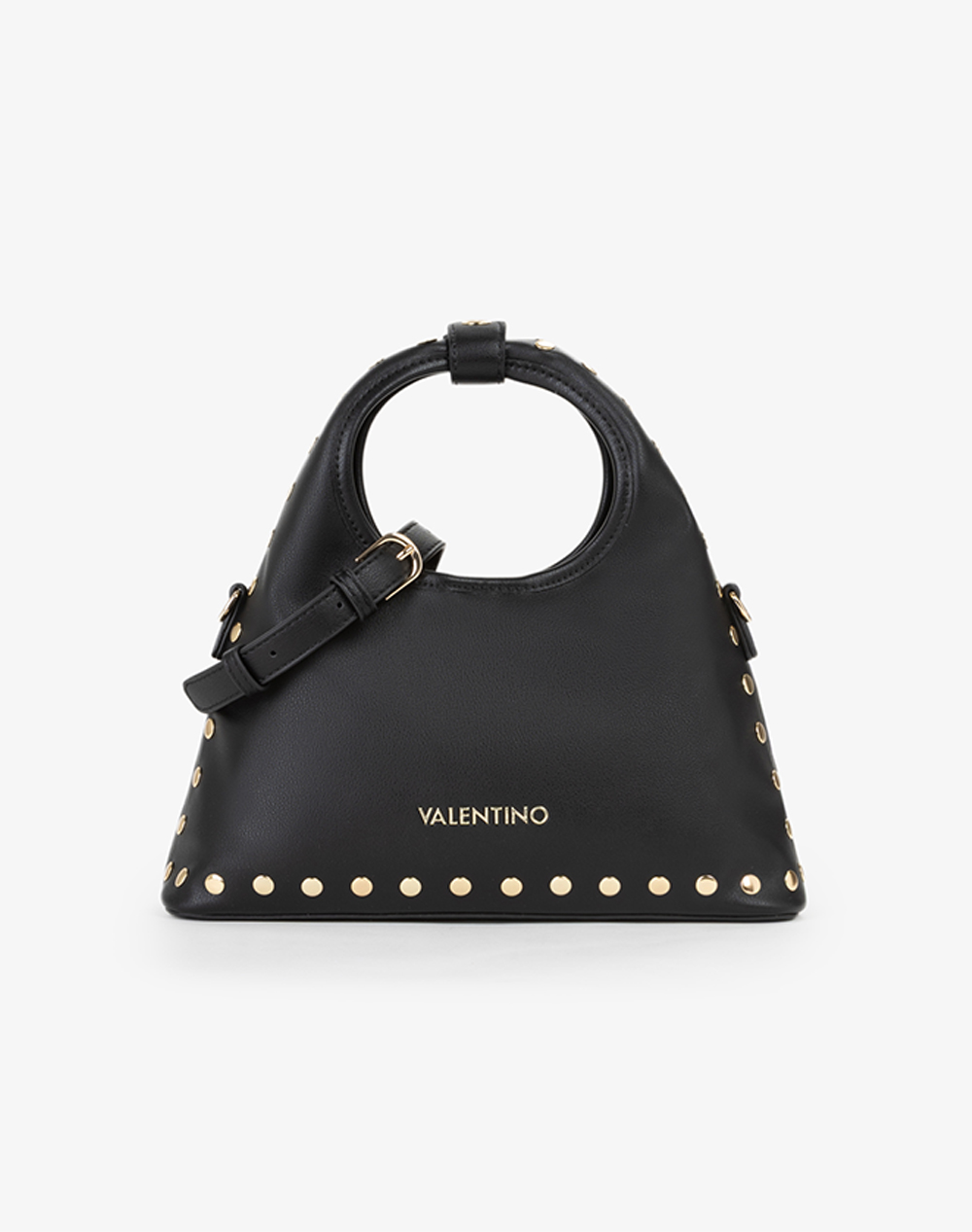 VALENTINO ЧАНТА 100%ПОЛИУРЕТАН ИТАЛИЯ NERO 1SZ