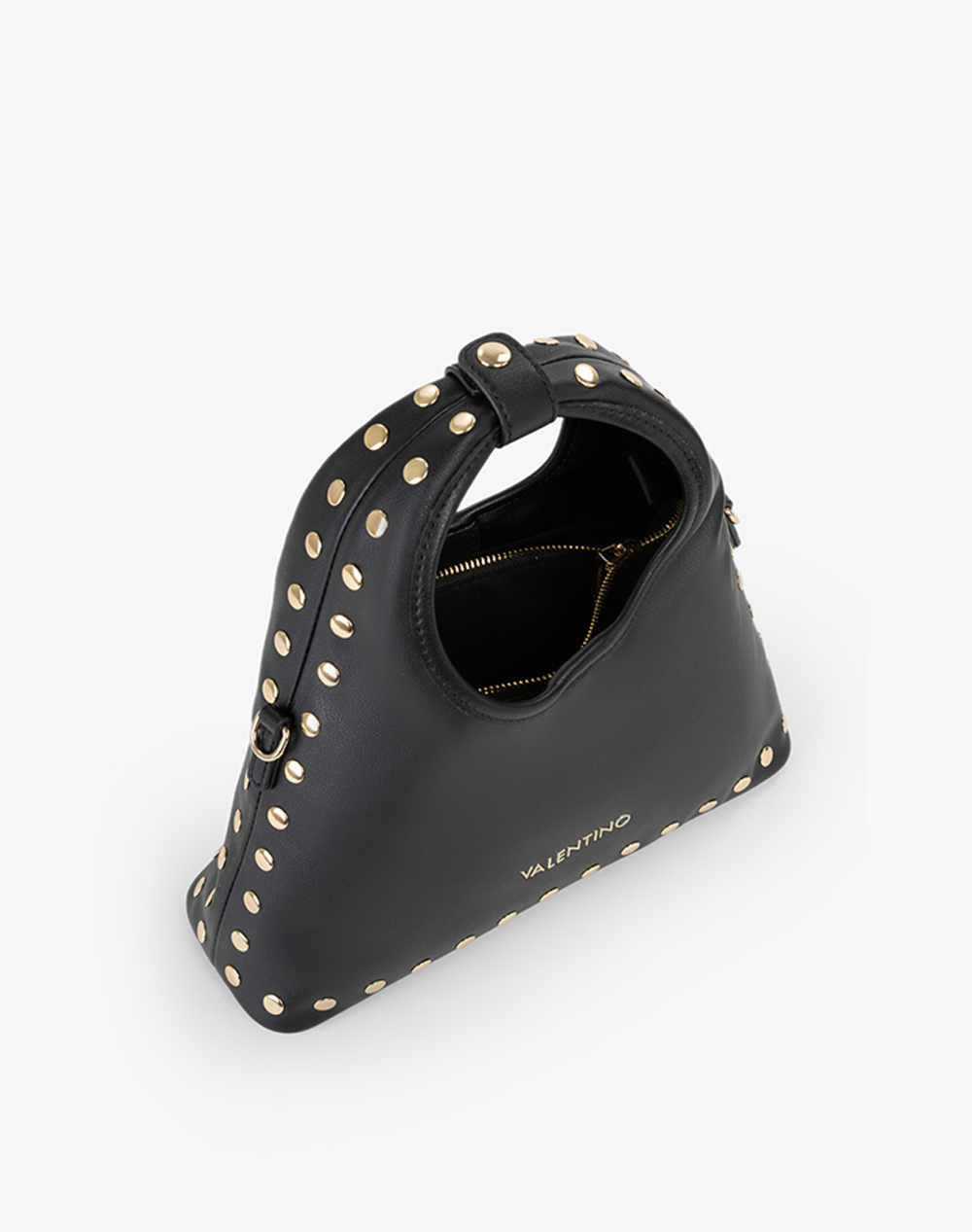 VALENTINO ЧАНТА 100%ПОЛИУРЕТАН ИТАЛИЯ NERO 1SZ