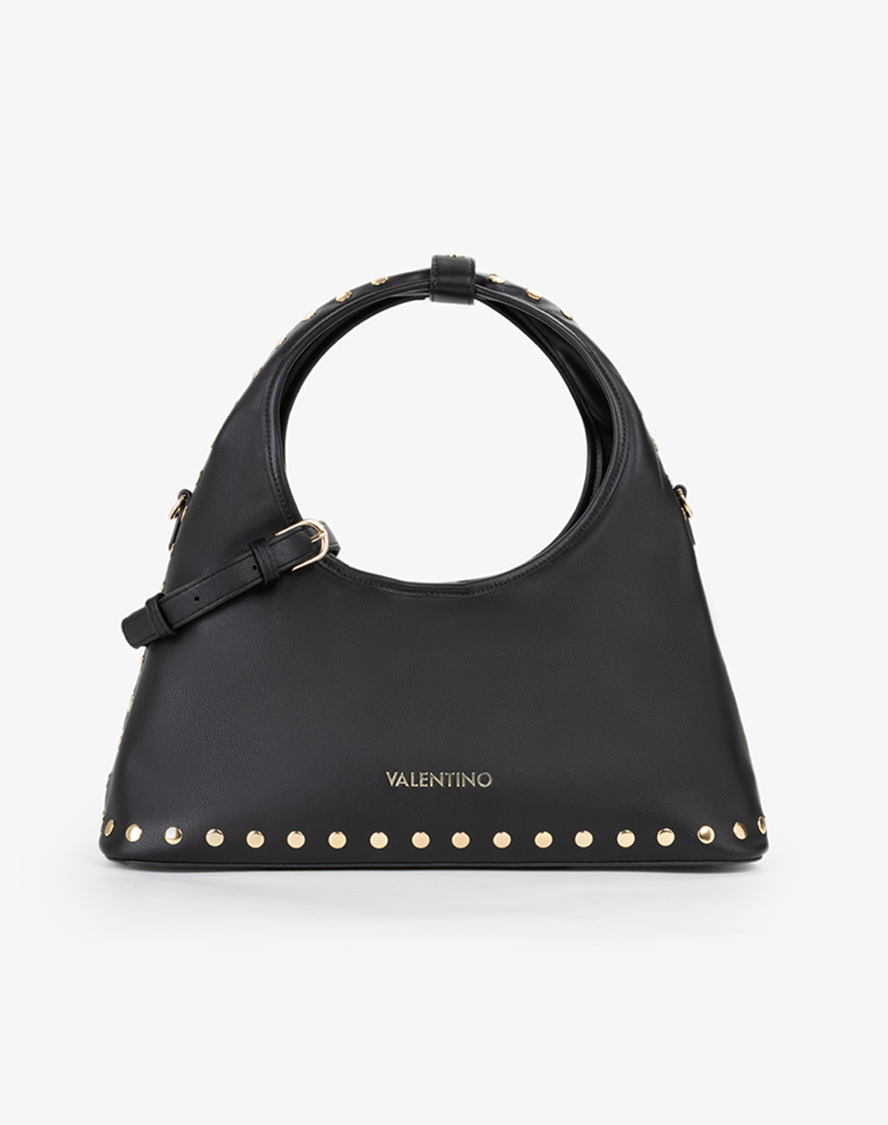 VALENTINO ЧАНТА 100%ПОЛИУРЕТАН ИТАЛИЯ NERO 1SZ