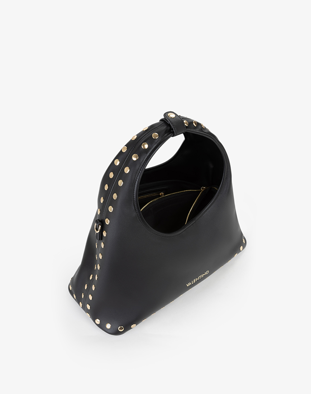 VALENTINO ЧАНТА 100%ПОЛИУРЕТАН ИТАЛИЯ NERO 1SZ