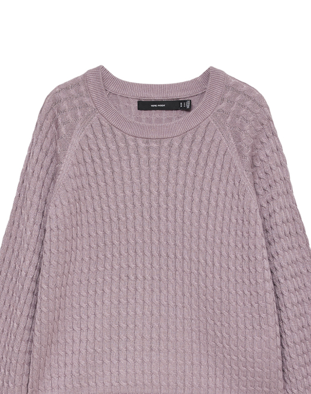 VERO MODA VMNEWLEX CABLE LS O-NECK RAGLAN PULL.