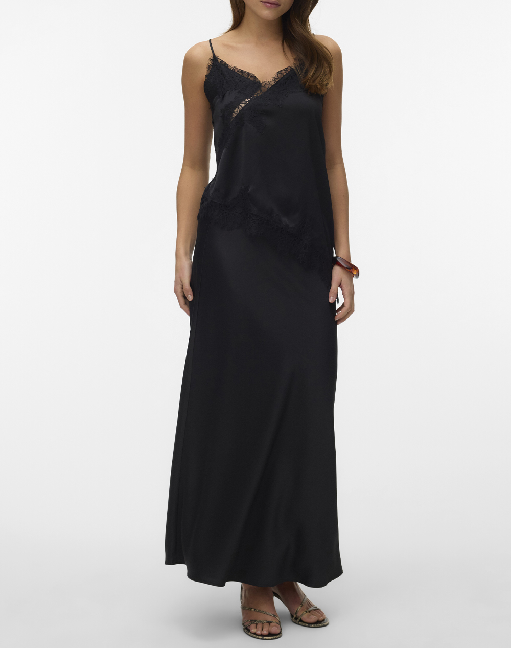 VERO MODA VMNOVI LACE SINGLET WVN NOOS