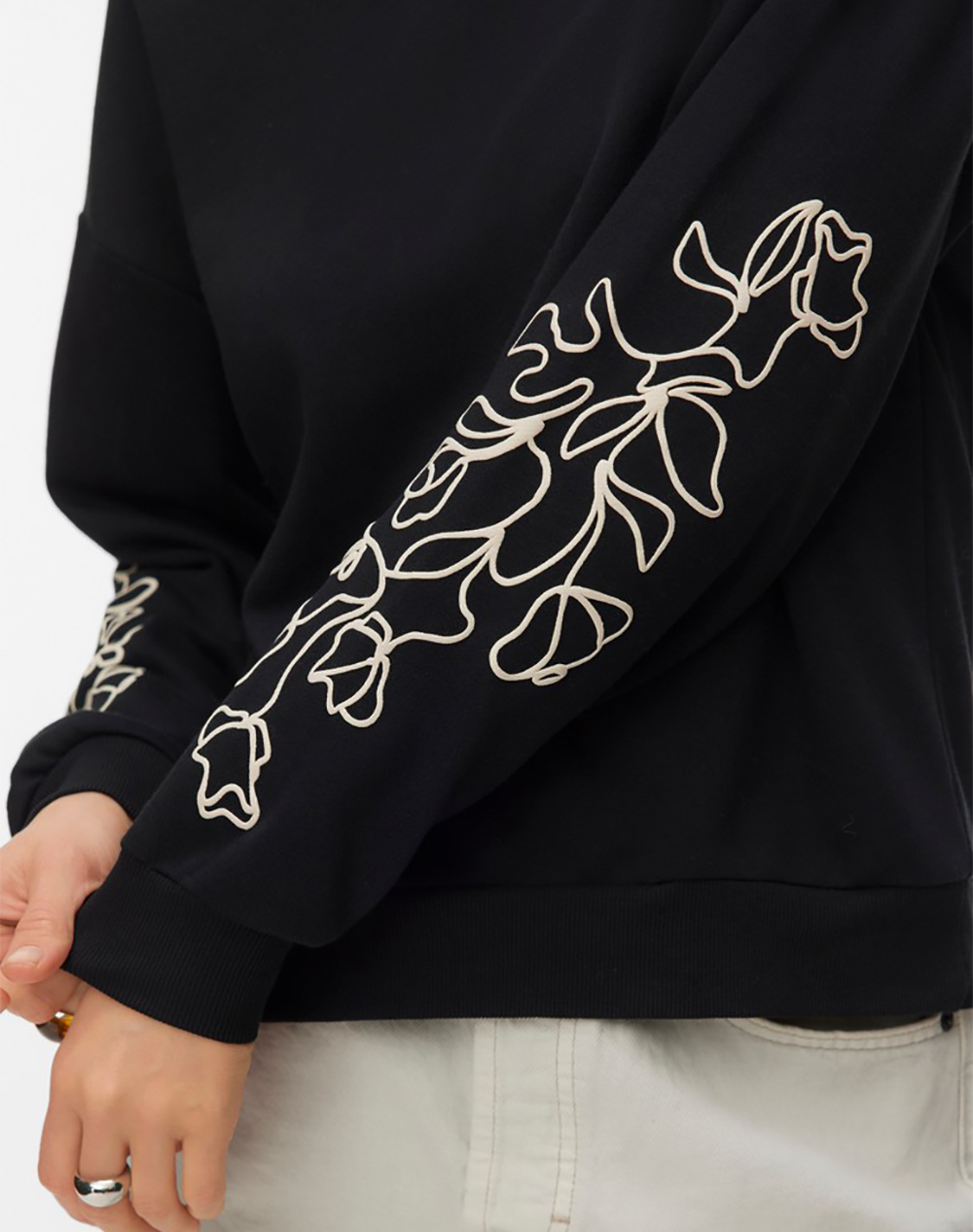 VERO MODA VMLADA L/S O-NECK SWEATSHIRT JRS BTQ