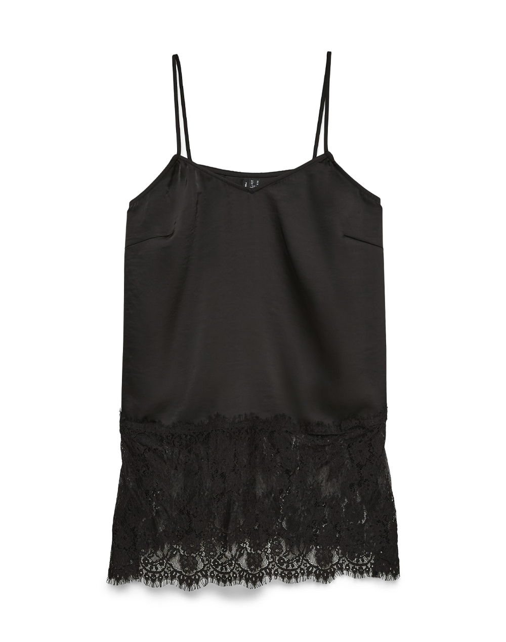 VERO MODA VMOLLIE LACE LONG SINGLET TOP WVN