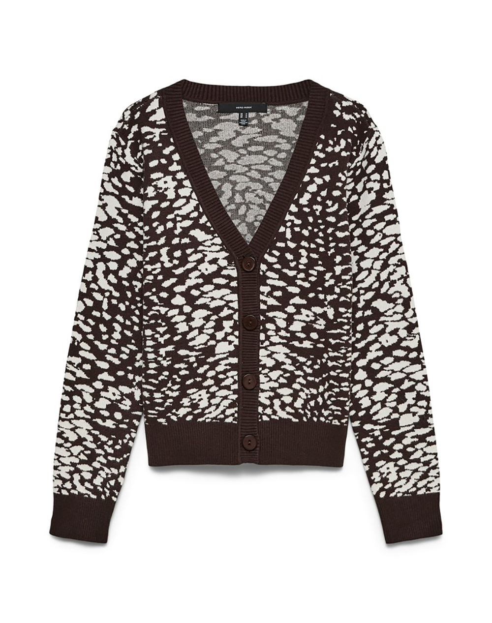 VERO MODA VMARIA ART LS V-NECK CARDIGAN REP