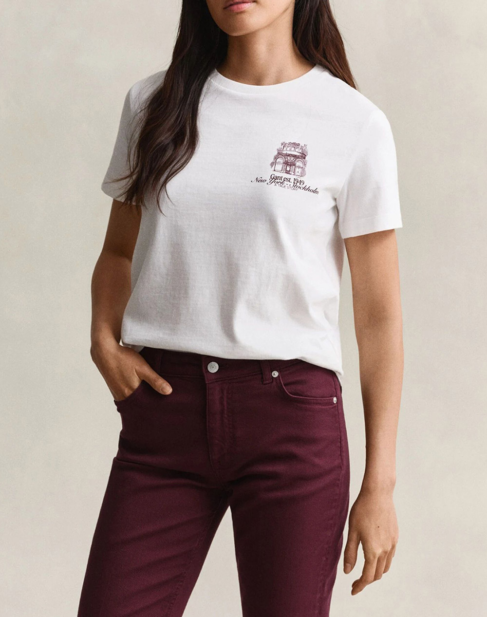 GANT БЛУЗА ΚΜ REG GRAPHIC SS T-SHIRT