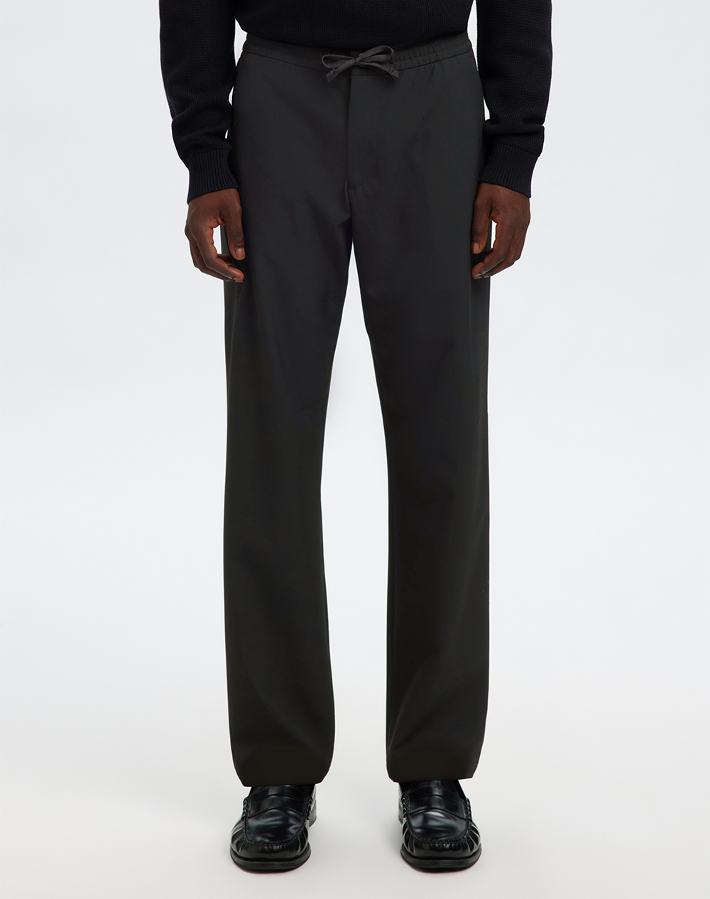 SELECTED SLM196-STRAIGHT ROBERT STRING PANT NOOS
