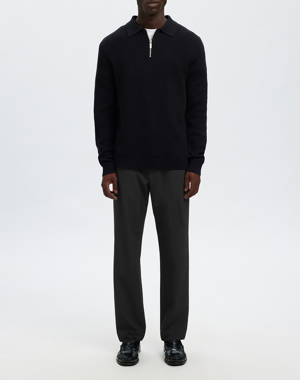 SELECTED SLM196-STRAIGHT ROBERT STRING PANT NOOS