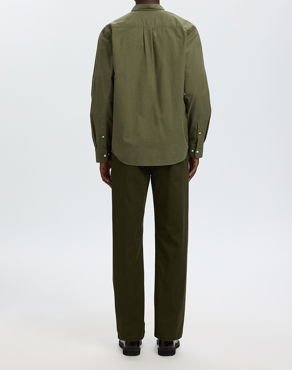 SELECTED SLMCOLE-JAY REG MELANGE LS SHIRT NOOS