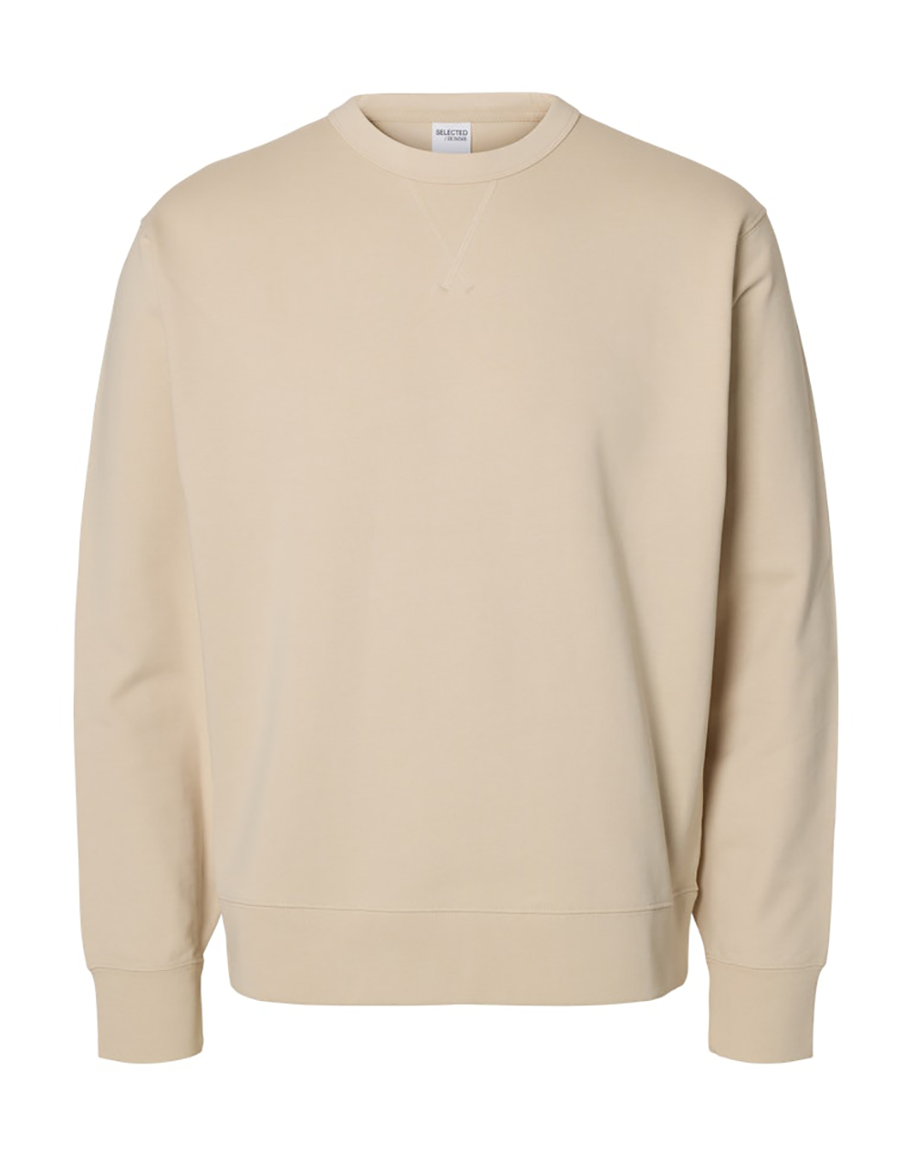 SELECTED SLMRELAXLUKE LS SWEAT CREW NECK NOOS