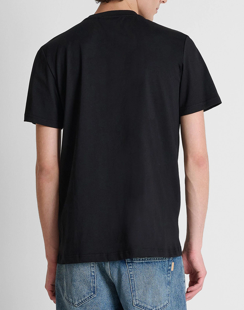ANTONY MORATO MMKS02687FA100240 MIN OF 4 T-SHIRT REGULAR FIT IN JERSEY COTTON FABRIC WITH SPONGE EFFECT LOGO PRINT БЛУЗА ΑΝΔΡΙΚΟ