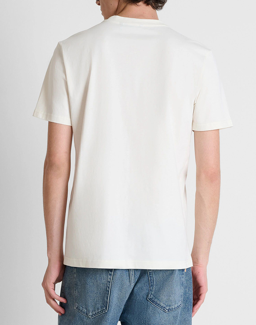 ANTONY MORATO MMKS02687FA100240 MIN OF 4 T-SHIRT REGULAR FIT IN JERSEY COTTON FABRIC WITH SPONGE EFFECT LOGO PRINT БЛУЗА ΑΝΔΡΙΚΟ