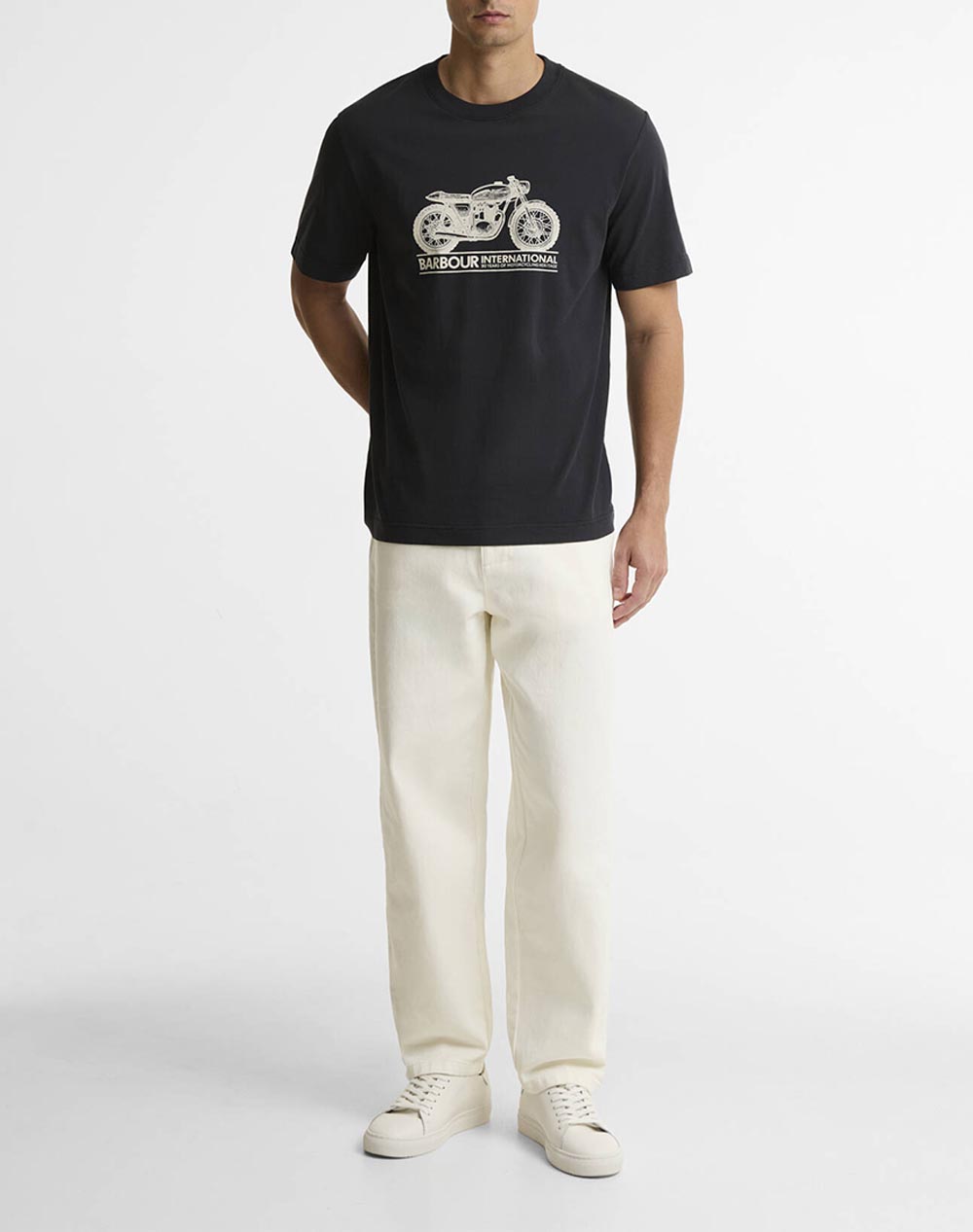 BARBOUR INTERNATIONAL БЛУЗА T-SHIRT КЪСИ РЪКАВИ