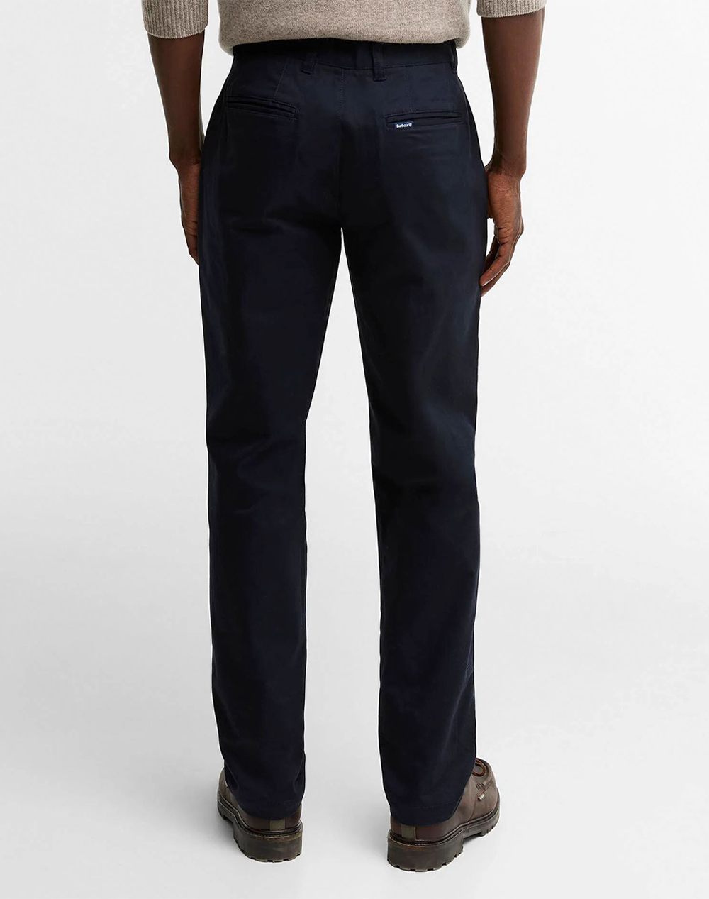 BARBOUR BARBOUR SUEDED SATEEN TAILORED FIT TROUSER