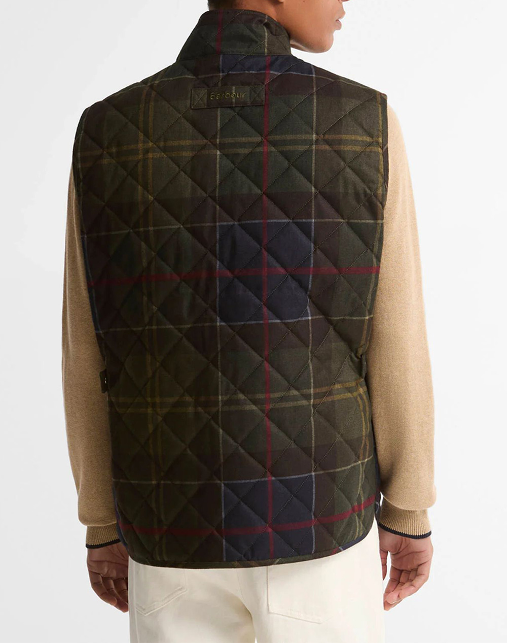 BARBOUR BARBOUR ICONS TARTAN LOWERDALE QUILTED GILET